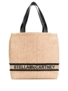 STELLA MCCARTNEY STELLA MCCARTNEY WOVEN LOGO SHOPPER BAG,10936752