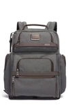 Tumi Alpha 3 Collection Laptop Brief Pack In Anthracite