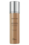 Dior Airflash Spray Foundation 4 Warm Olive 2.3 oz/ 70 ml In 4 Warm Olive