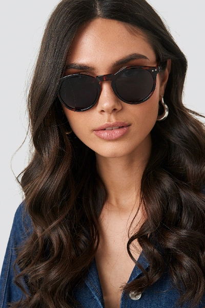 Corlin Eyewear Novara Sunglasses - Brown In Havanna