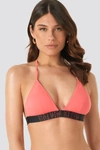 CALVIN KLEIN FIXED TRIANGLE RP TOP - PINK