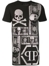 PHILIPP PLEIN PRINTED T-SHIRT