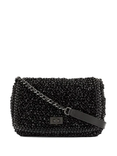 Anteprima Lucchetto Wirebag Mini Cross Body In Black