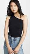 HELMUT LANG ASYMMETRIC SEAMLESS TANK