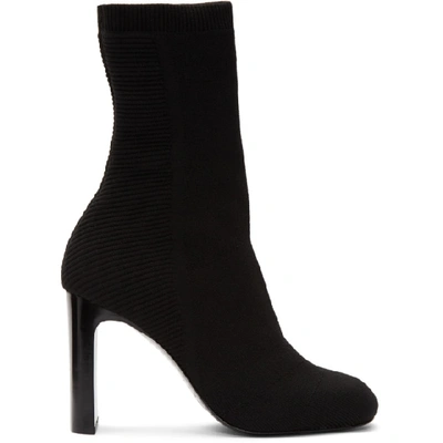 Rag & Bone Ellis Stretch-knit Sock Boots In Black