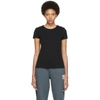Rag & Bone Rag And Bone Black The Tee T-shirt In 001 Black