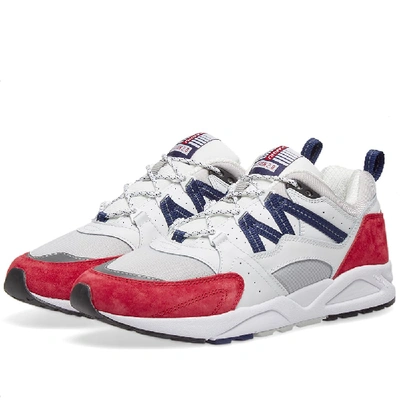Karhu Men's Fusion 2.0 Suede Low-top Trainers In White