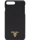 PRADA PRADA IPHONE 7 PLUS手机壳 - 黑色