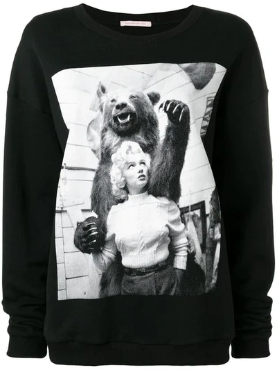 Christopher Kane Marilyn Sweatshirt In Black