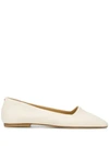 AEYDE AEYDE BEAU BALLERINA SHOES - NEUTRALS