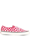 Vans Checked Authentic 44 Dx Sneakers In Red