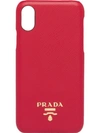 PRADA LOGO-PLAQUE IPHONE X/XS