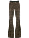 EACH X OTHER CRYSTAL EMBELLISHED FLARED TROUSERS
