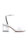 GIVENCHY Triangle Leather Sandals,718070