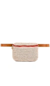 CLARE V CLARE V. FANNY PACK IN CREAM.,CLAR-WY309