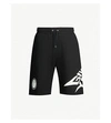 GIVENCHY GLOW IN THE DARK COTTON-JERSEY SHORTS