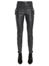 ALEXANDER MCQUEEN ALEXANDER MCQUEEN ZIPPED BIKER TROUSERS