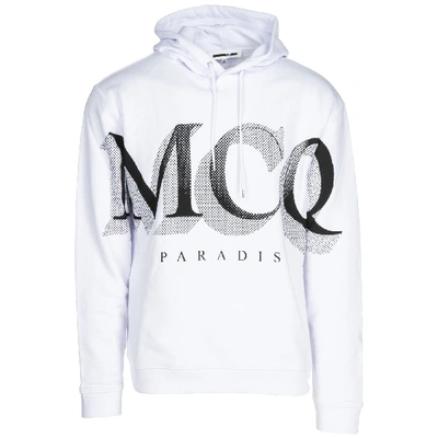 Mcq By Alexander Mcqueen Mcq Alexander Mcqueen Logo Hoodie In White