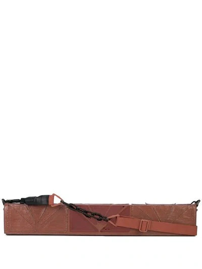 Rick Owens Quiver Denim Clutch Bag - 红色 In Red