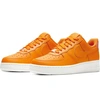 Nike Air Force 1 '07 Essential Sneaker In Orange Peel/ White