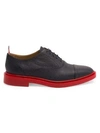 THOM BROWNE Oxford Leather Cap Toe Shoes