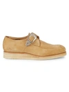 OVADIA & SONS Suede Buckled Oxfords