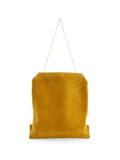 The Row Yellow Women's Small Lunch Bag In Orange