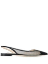 JIMMY CHOO FETTO BALLERINA SHOES