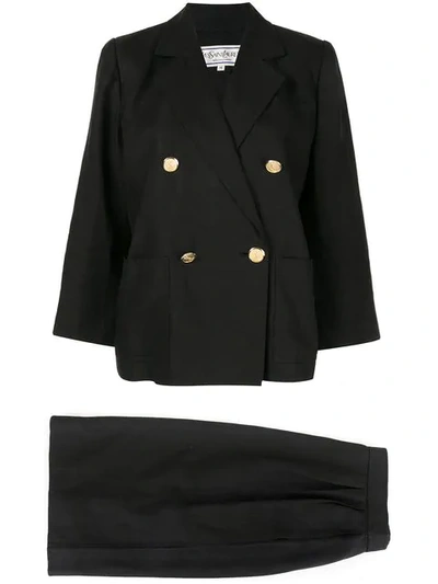 Saint Laurent Yves   Two-piece Suit - Black