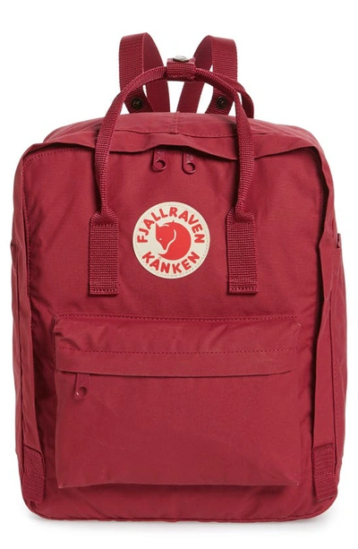 Fjall Raven Kånken Water Resistant Backpack In Plum