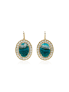 ANDREA FOHRMAN OPAL AND DIAMOND EARRINGS