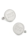 Cufflinks, Inc Best Man Cuff Links In Silver