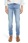 Frame L'homme Slim Stretch-denim Jeans In Bastille