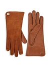 LORO PIANA Guanto Jacqueline Leather & Suede Gloves