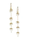 ANNETTE FERDINANDSEN Flora 18K Gold & Keshi Pearl Earrings
