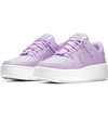 Nike Air Force 1 Sage Low Platform Sneaker In Oxygen Purple/ White