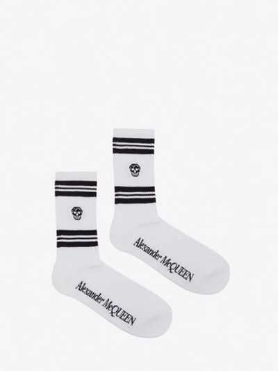 Alexander Mcqueen Skull Sport Socks