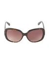 BALMAIN 57MM SQUARE SUNGLASSES,0400010749683