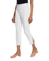 CINQ À SEPT ATTICUS PIPED SLIT HEM PANTS,PROD221560069