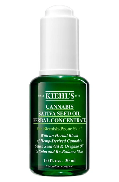 Kiehl's Since 1851 Cannabis Sativa Seed Oil Herbal Concentrate Hemp-derived In No Colour