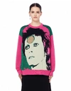 UNDERCOVER UNDERCOVER PINK ZIGGY STARDUST WOOL-BLEND SWEATER,UCW1902/PINK