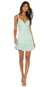 ALICE AND OLIVIA RAPUNZEL MINI DRESS,ALI-WD713