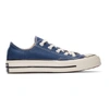 CONVERSE NAVY CHUCK 70 LOW SNEAKERS