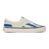 VANS VANS BLUE AND WHITE STRIPED ERA 95 DX SNEAKERS