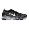 NIKE NIKE BLACK AND WHITE AIR VAPORMAX FLYKNIT 3 SNEAKERS