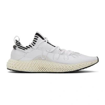 Y-3 Runner 4d Ii Sneakers In White