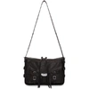 RAG & BONE RAG AND BONE BLACK SMALL FIELD MESSENGER BAG