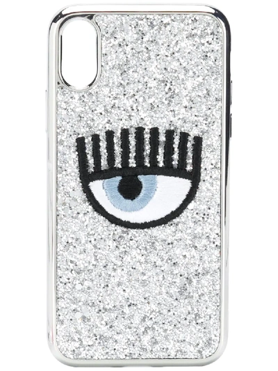 Chiara Ferragni Flirting Iphone X Case - Silver