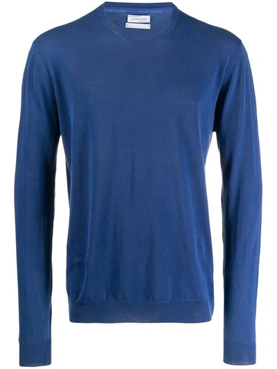 Jacob Cohen Classic Knit Sweater - 蓝色 In Blue
