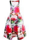 ADAM LIPPES ADAM LIPPES FLARED FLORAL PRINT DRESS - 多色